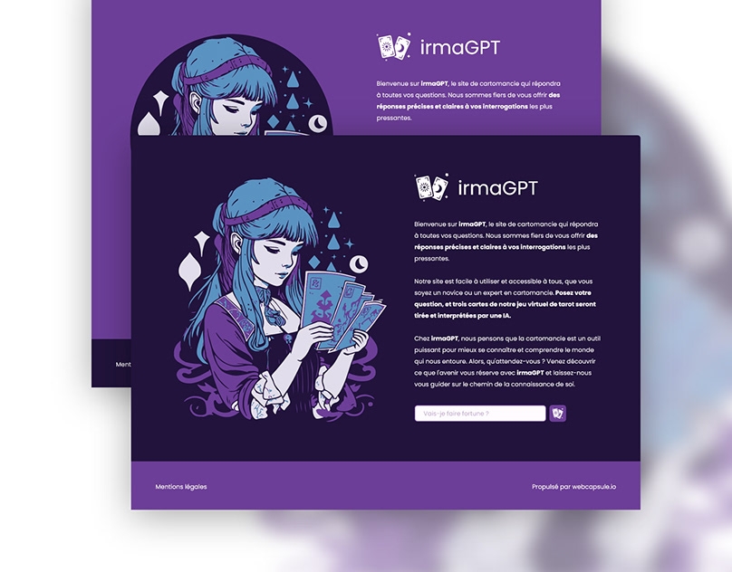 irmaGPT-mobile-desktop-app-design